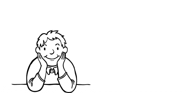 Illustration for the ADHD booklet.