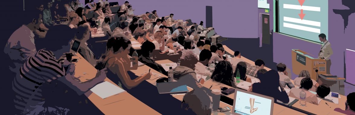 Animation showcasing Nottingham University's post doc medical courses as a place to study.