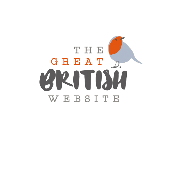 Brand identity and web design for The Great British Website, an ecommerce website selling British food and produce.