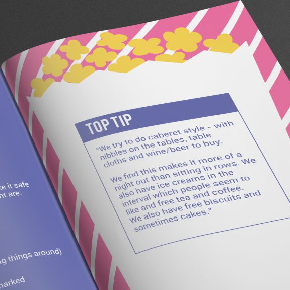 A community cinema toolkit for print and web use with Phoenix Cinema in Leicester