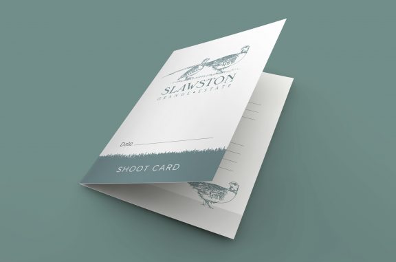Brand identity, graphic design and signage for Slawston Grange Estate in South Leicestershire.