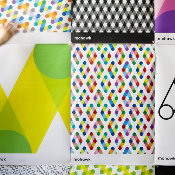 Patterns showcasing flexible brands, for Mohawk.
