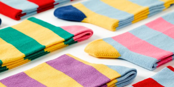 Crafting culture - Jollies socks.