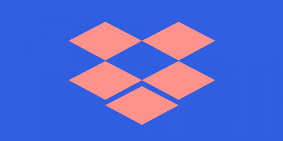 Vector logo for dropbox rebrand