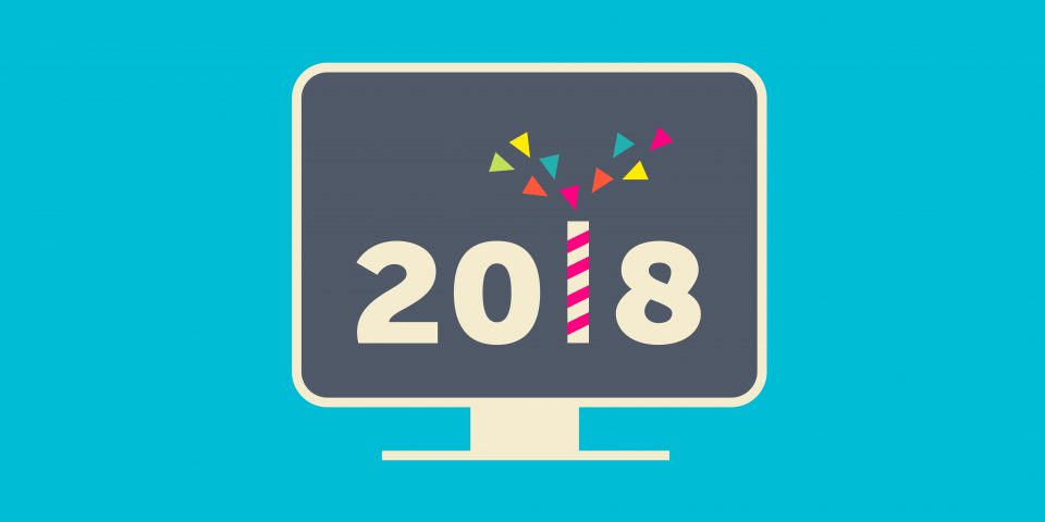 Design trends for 2018; personalised UX, typography and a lead for visuals.