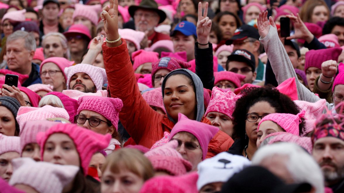 Womens march in Washington