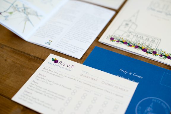 Wedding stationery - authentic design and branding