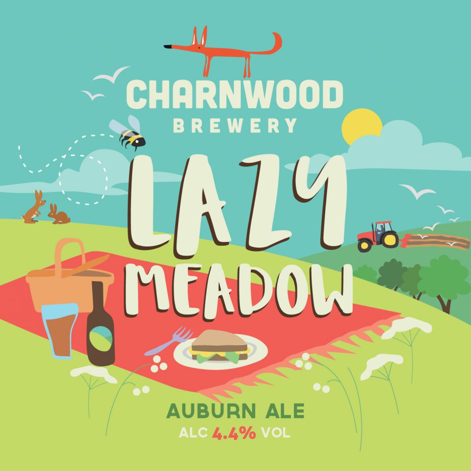 Branding studio in Loughborough - a dozen eggs produce pump clip for Charnwood Brewery