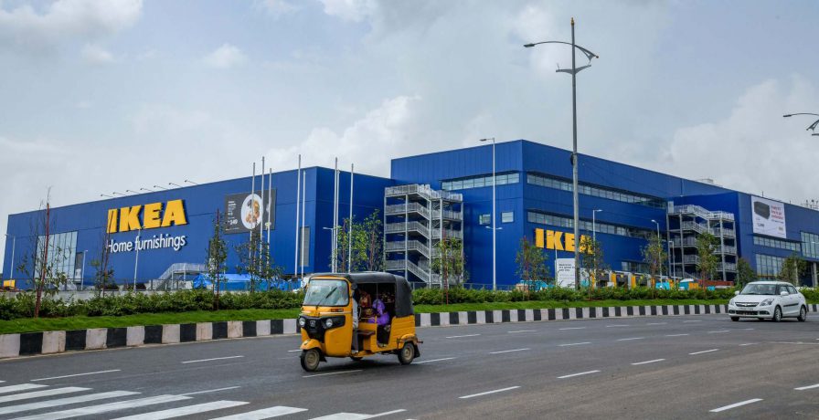 IKEAs first store in Hyperabad, India, which opened in July 2018
