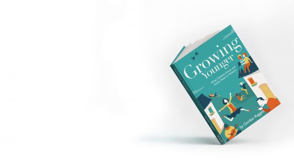 Book jacket for Growing younger written by Gordon Raggett
