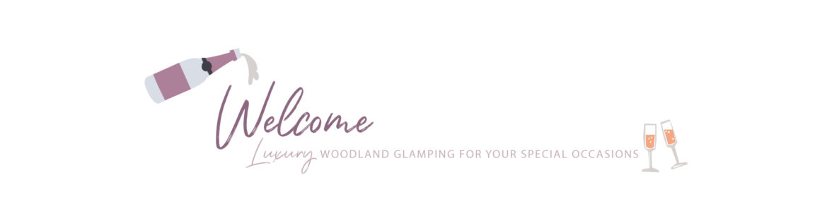 Higher Holcombe tagline with champagne and bubbles