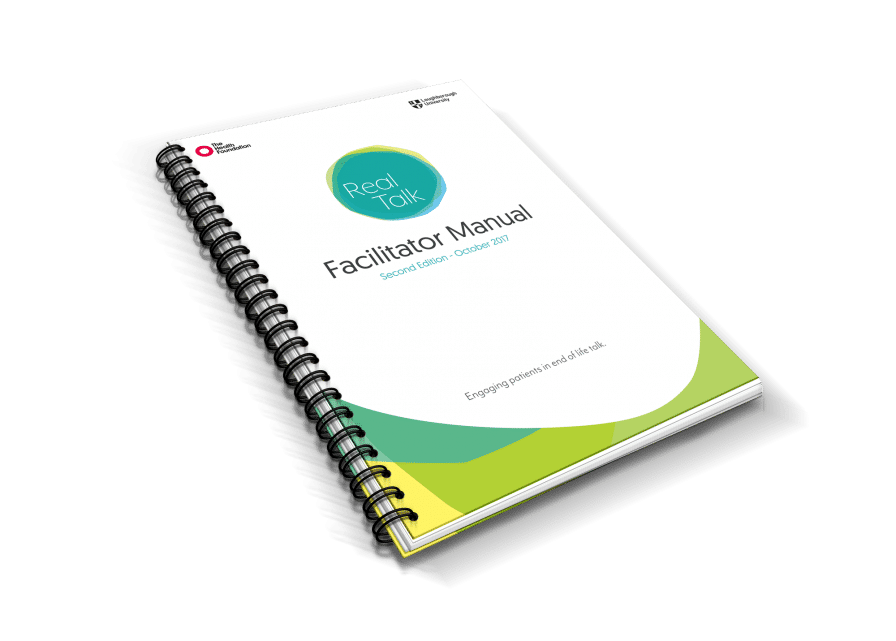 Real Talk facilitator manual design