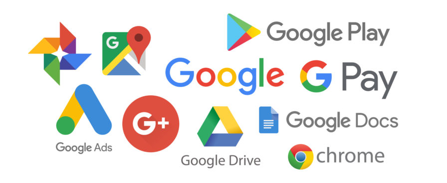 Google logos and sub brands